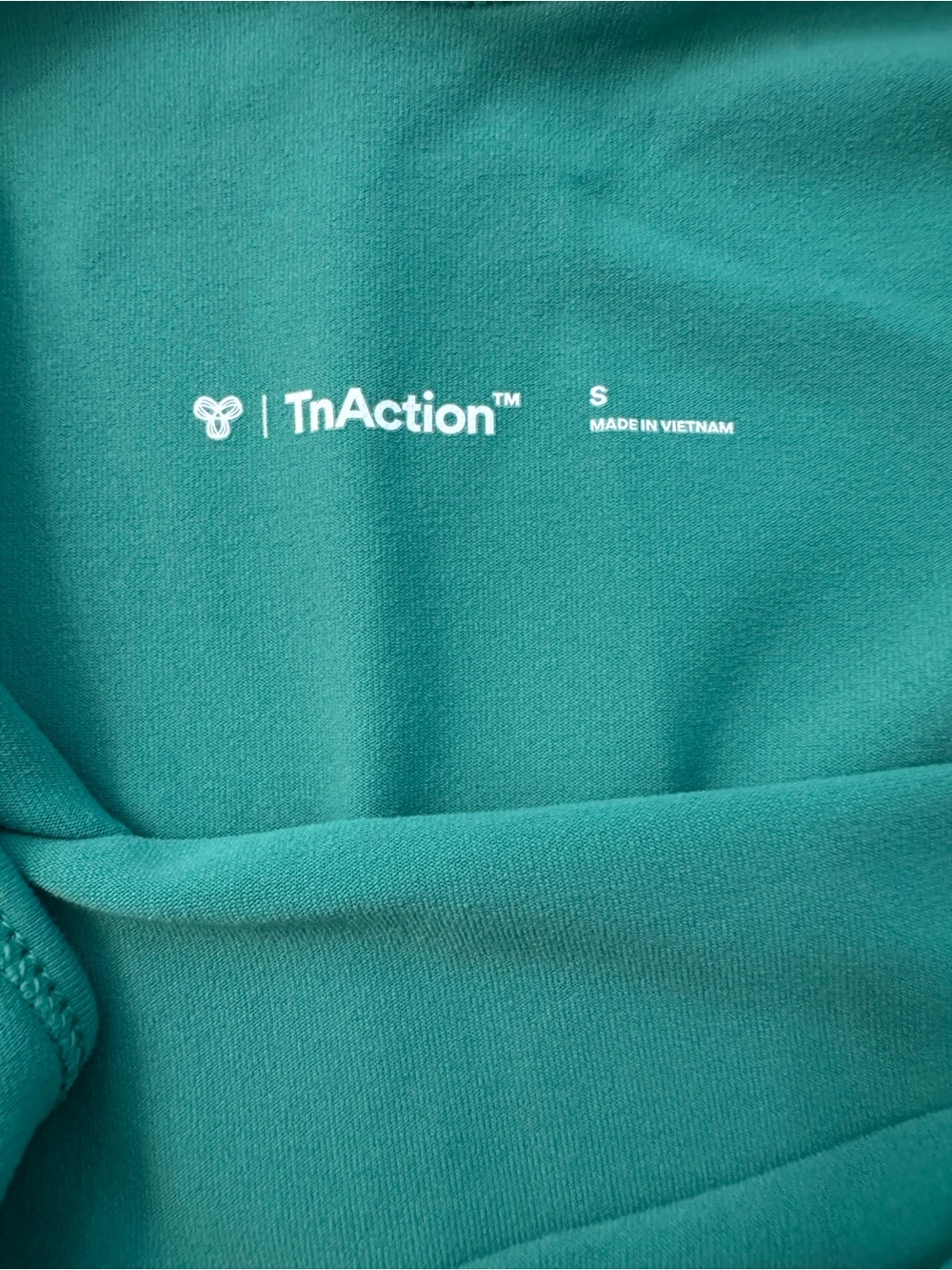 TnAction- Aritzia Green Active Romper Biker Short One Piece Size Small - Picture 3 of 3